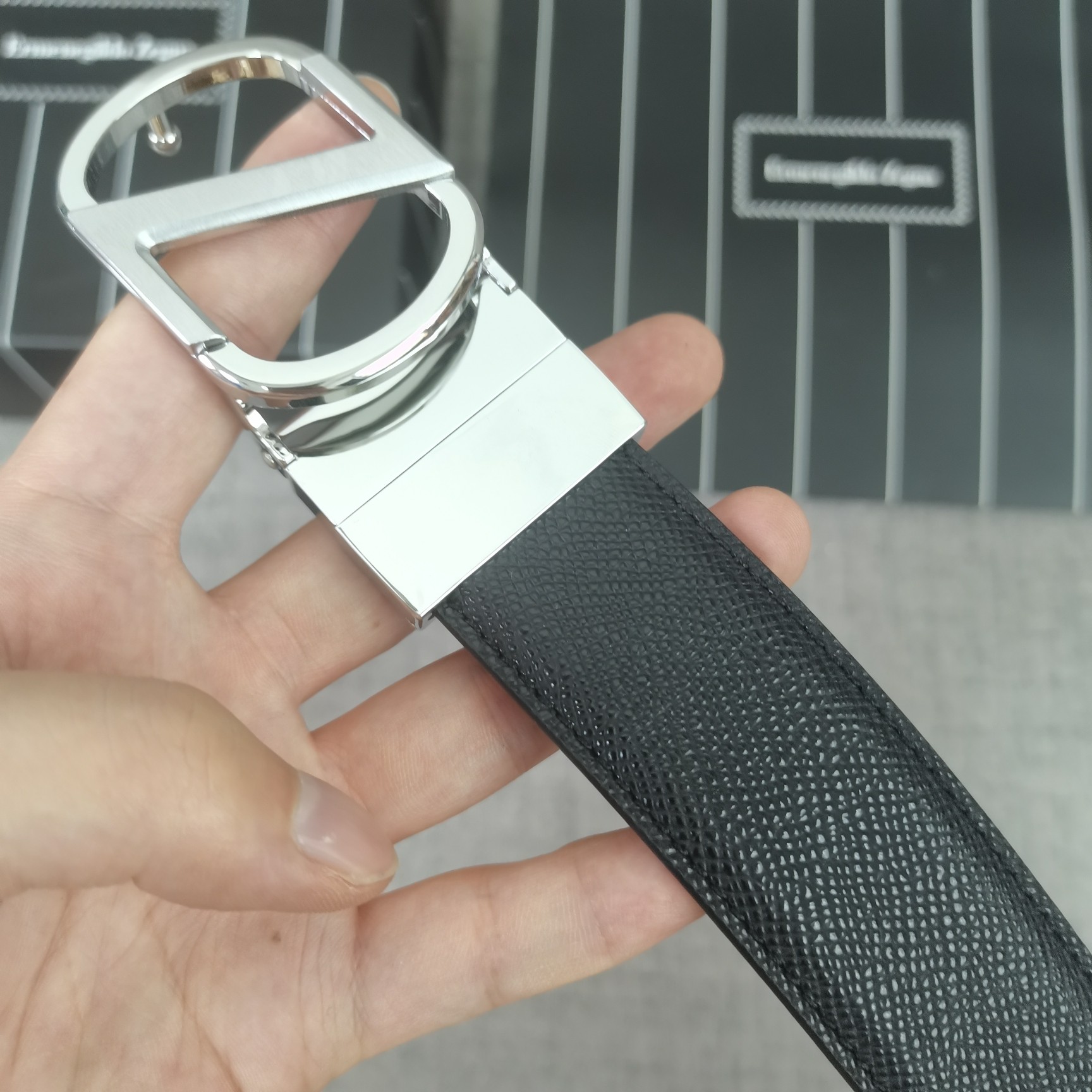 Dior Male Basic Belt Cow Leather 35mm-m-l