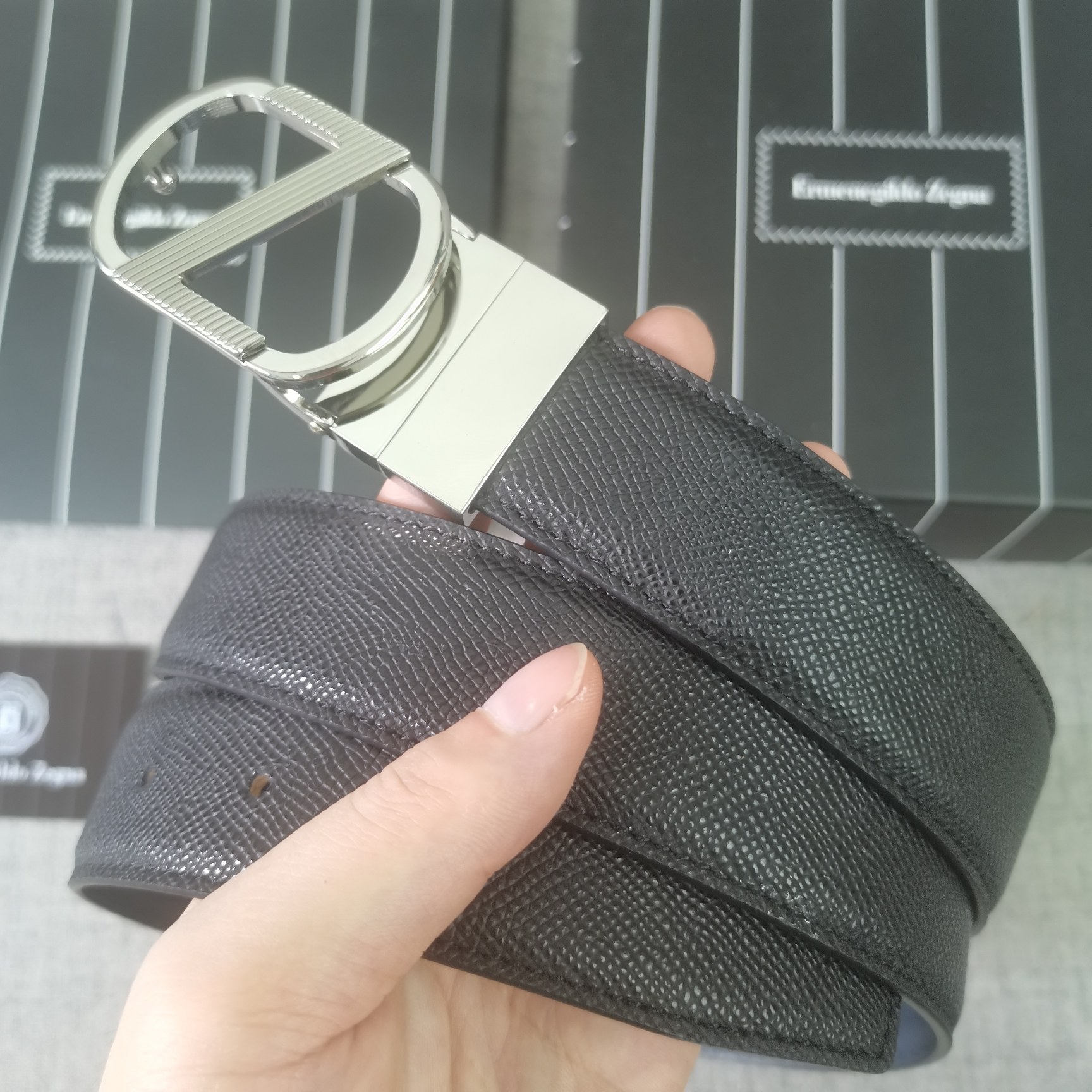 Dior Male Basic Belt Cow Leather 35mm-m-l