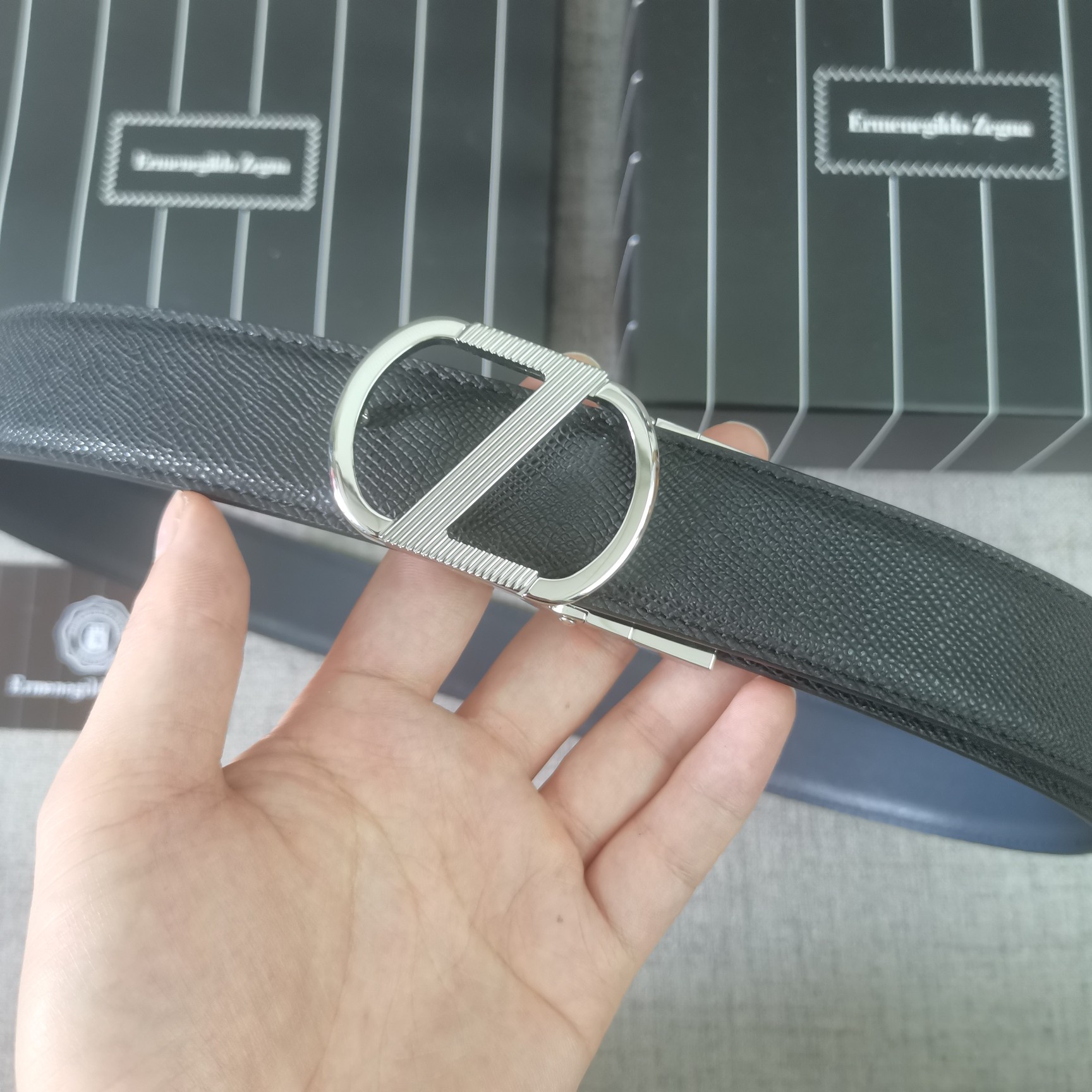 Dior Male Basic Belt Cow Leather 35mm-m-l