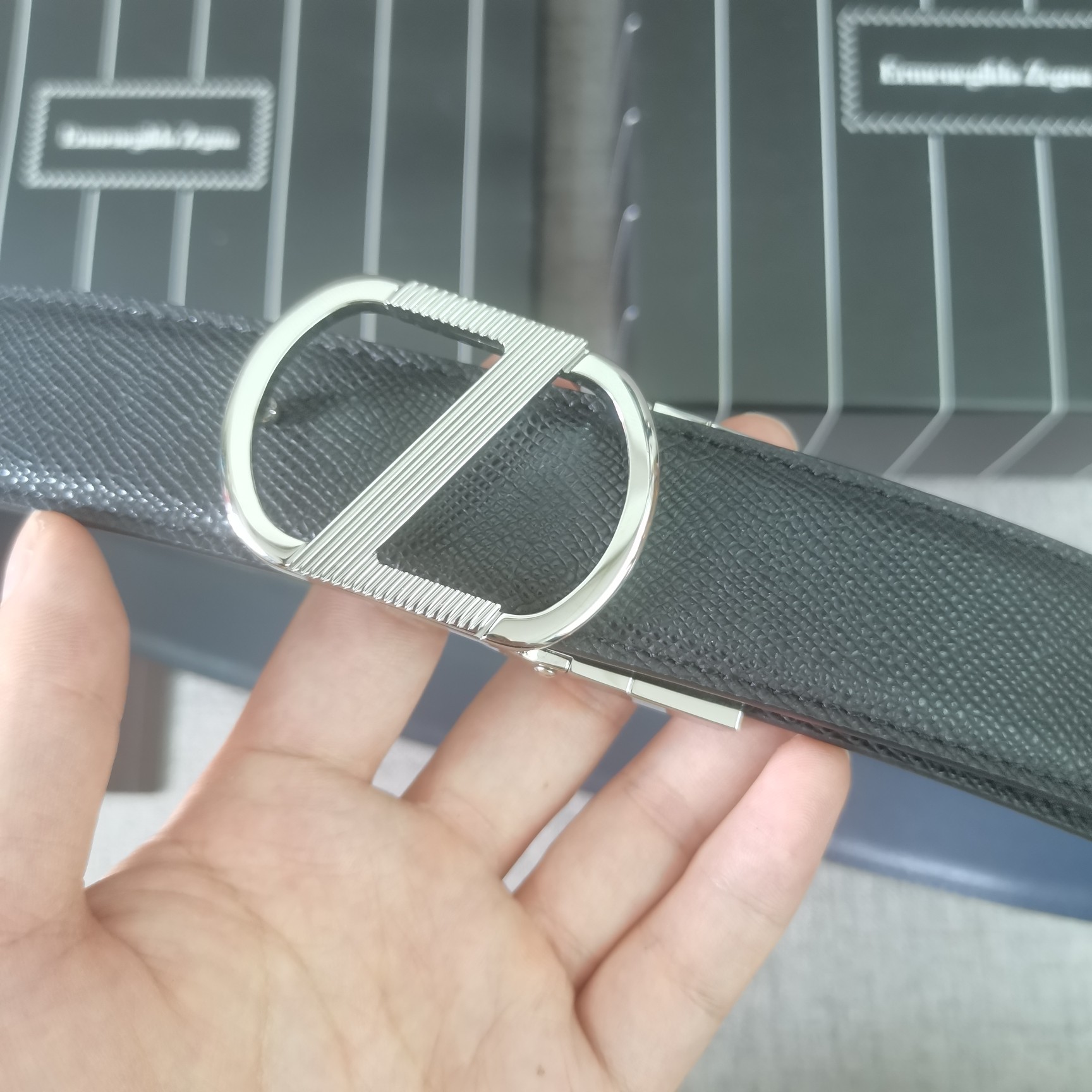 Dior Male Basic Belt Cow Leather 35mm-m-l