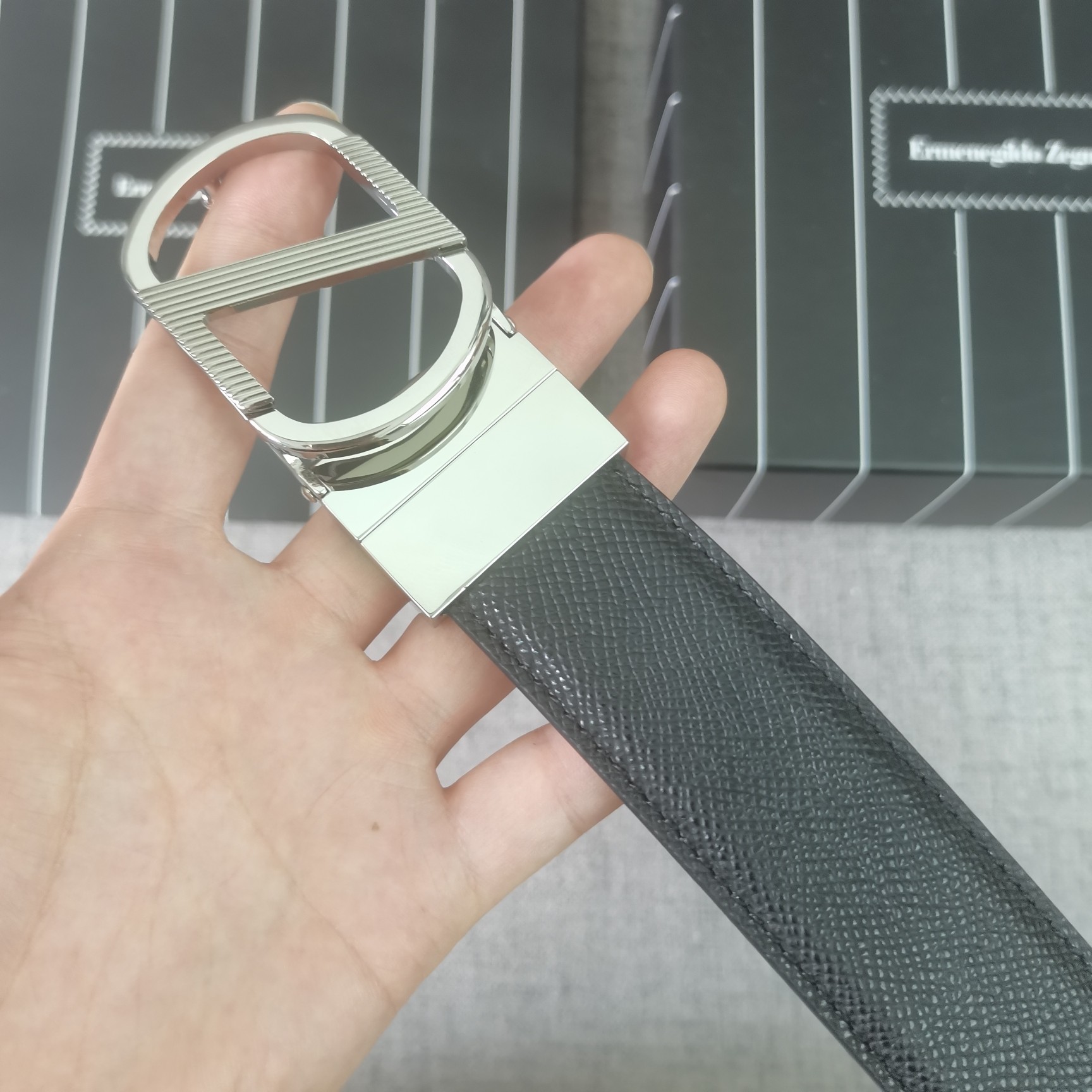 Dior Male Basic Belt Cow Leather 35mm-m-l