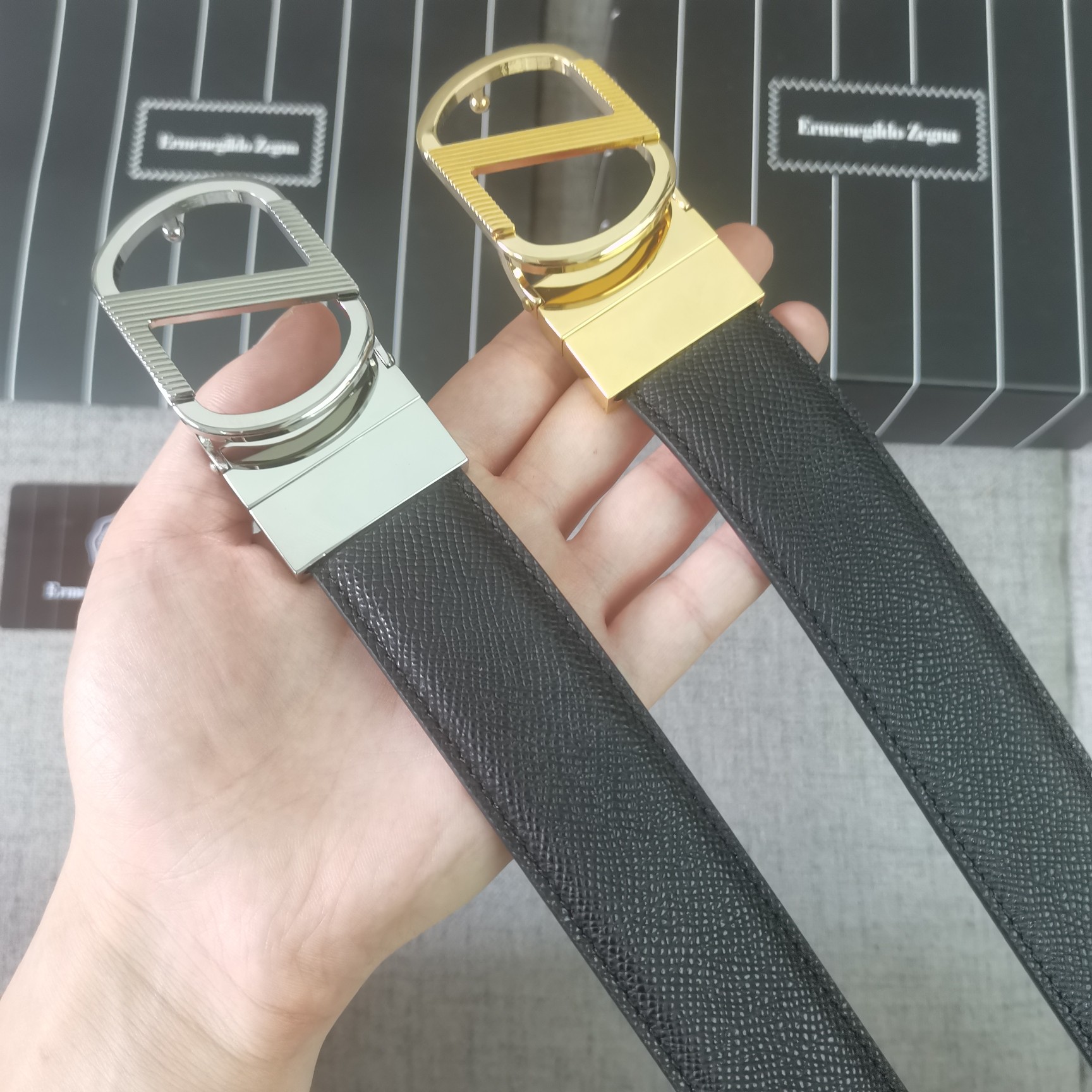 Dior Male Basic Belt Cow Leather 35mm-m-l