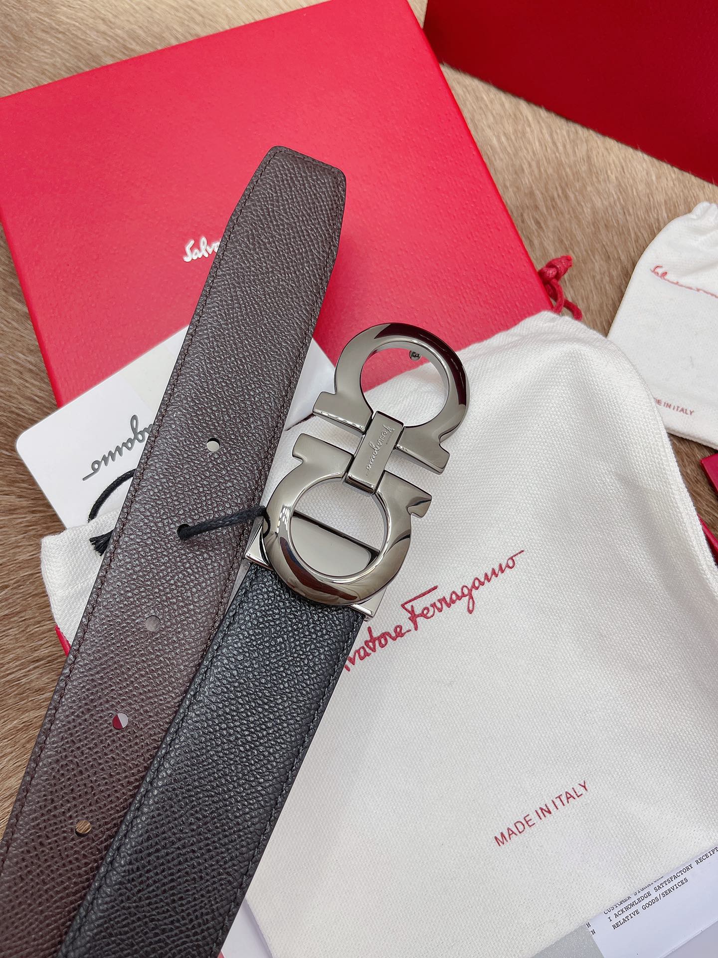 Salvatore Ferragamo Basic Belt M