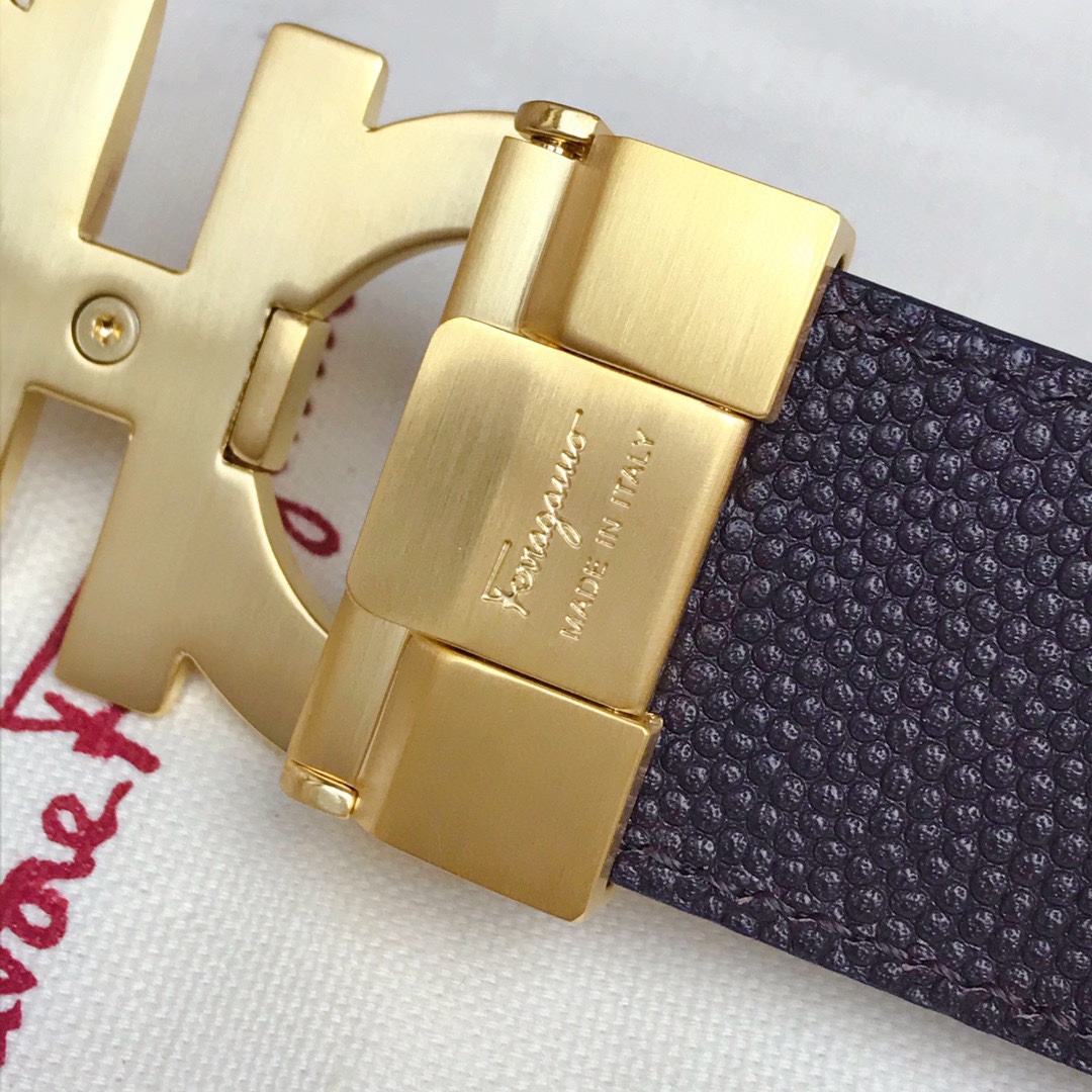 Salvatore Ferragamo Male Leather Belt M