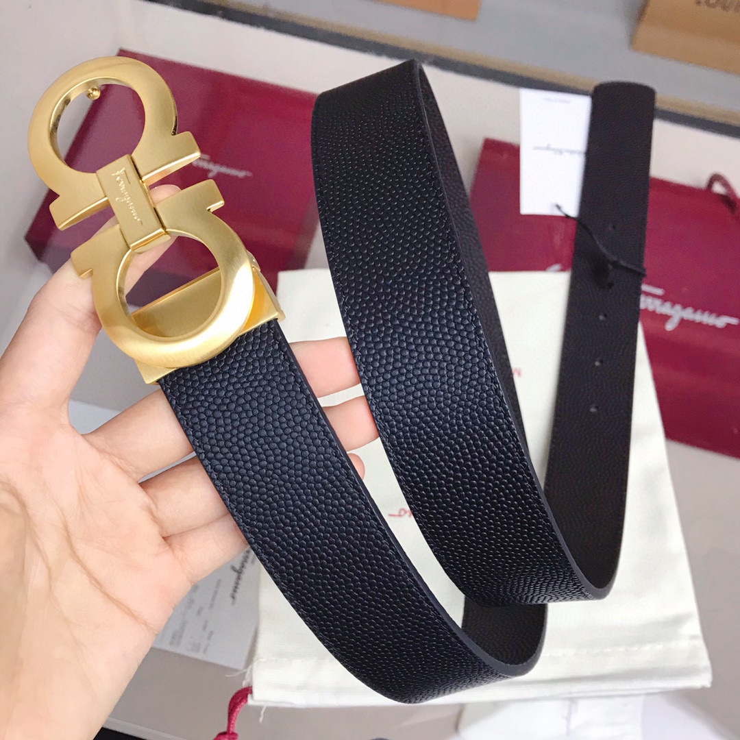 Salvatore Ferragamo Male Leather Belt M