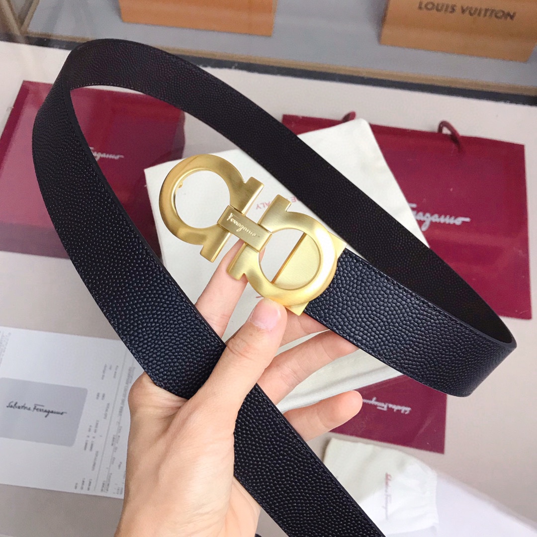 Salvatore Ferragamo Male Leather Belt M