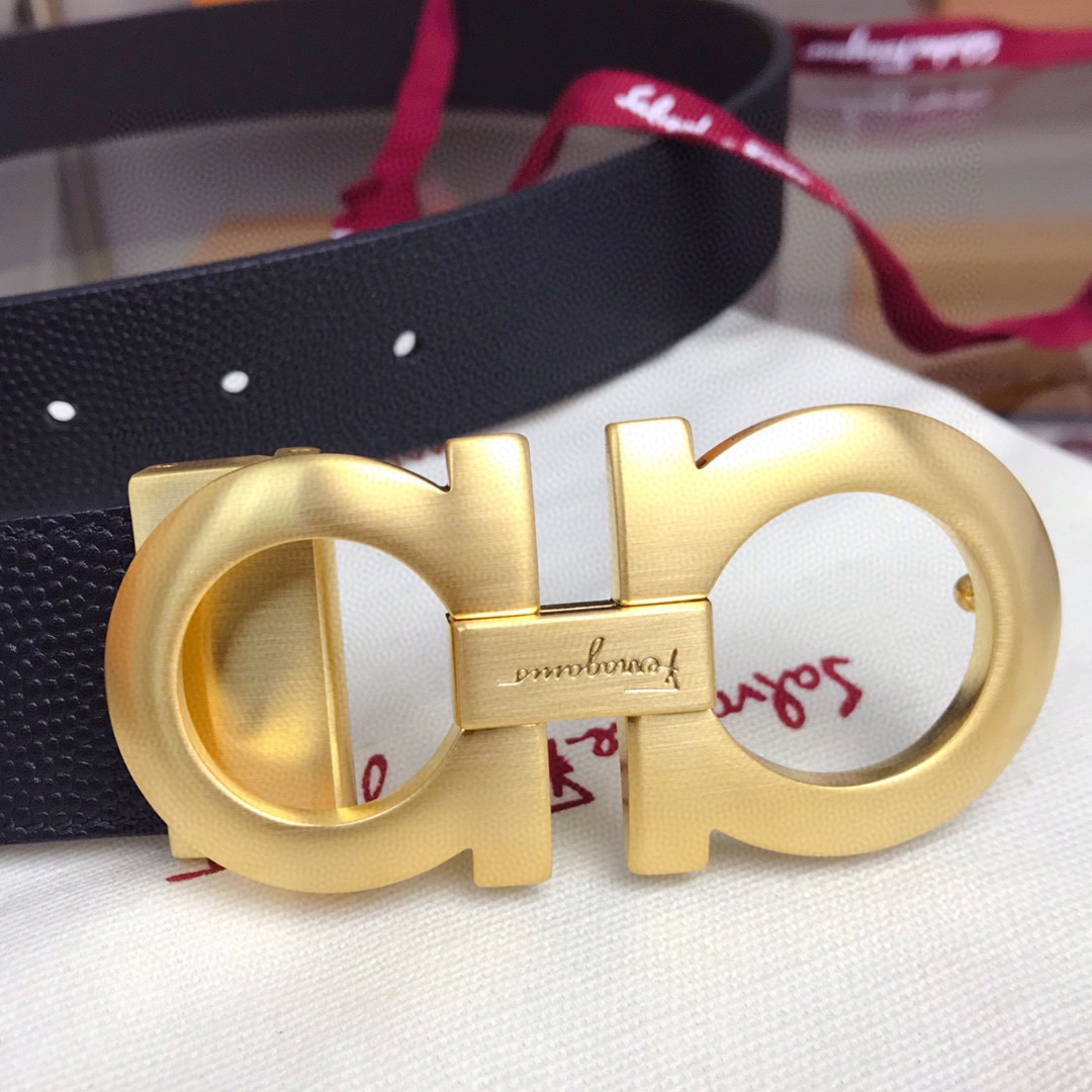 Salvatore Ferragamo Male Leather Belt M