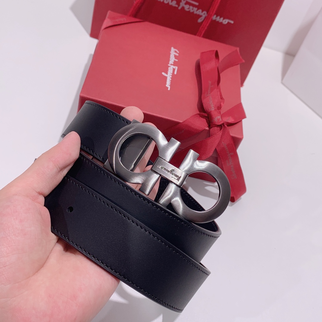 Salvatore Ferragamo Male Leather Belt M