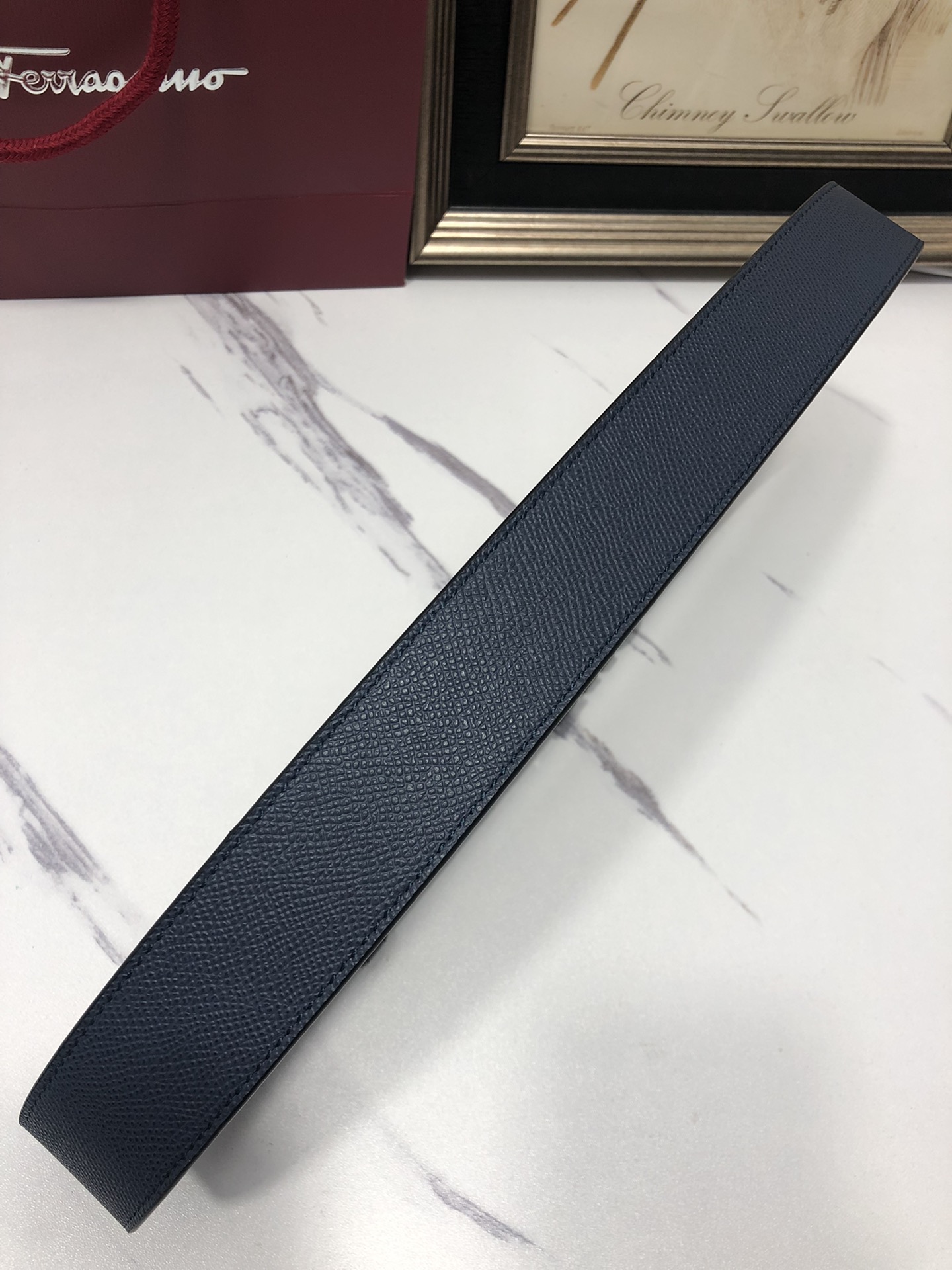 Salvatore Ferragamo Male Leather Belt M