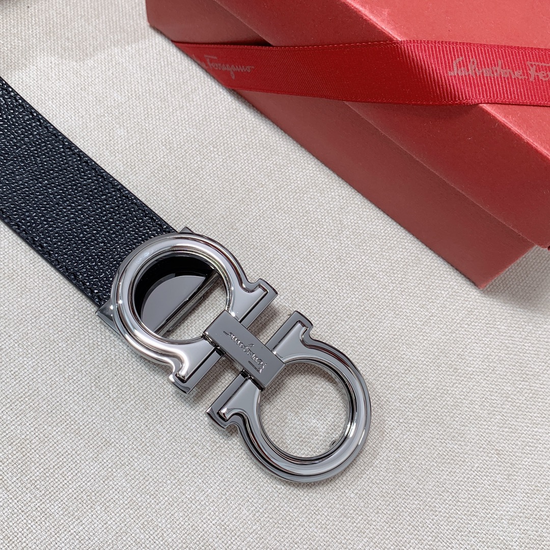 Salvatore Ferragamo Male Leather Belt M