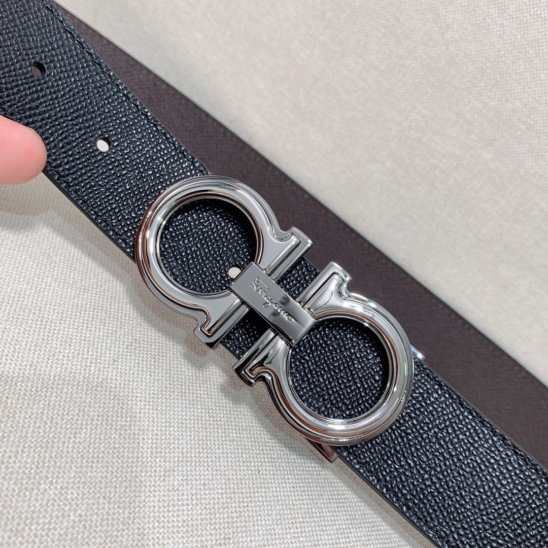 Salvatore Ferragamo Male Leather Belt M