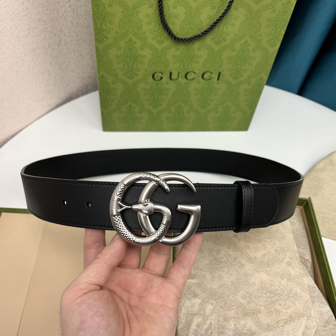 Gucci Basic Belt Cow Leather