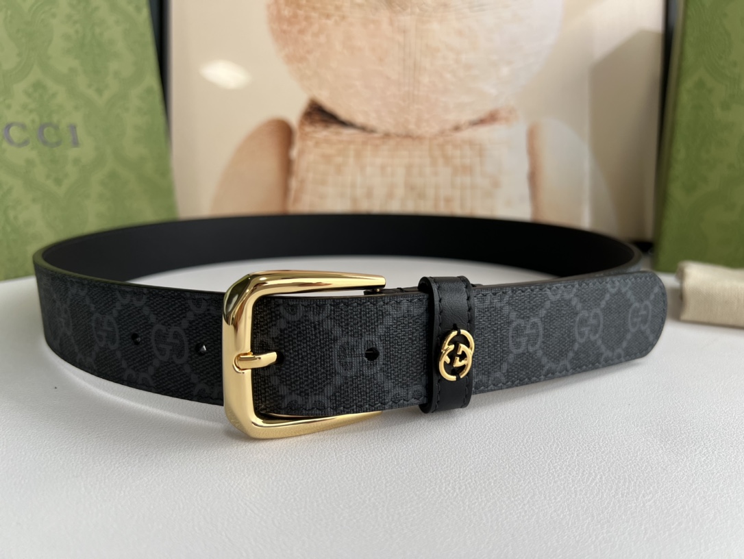 Gucci Male Basic Belt Canvas S-m