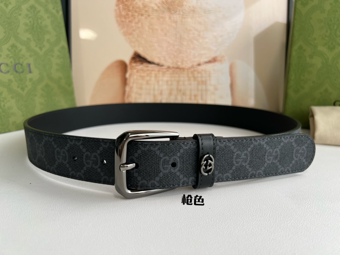 Gucci Male Basic Belt Canvas S-m