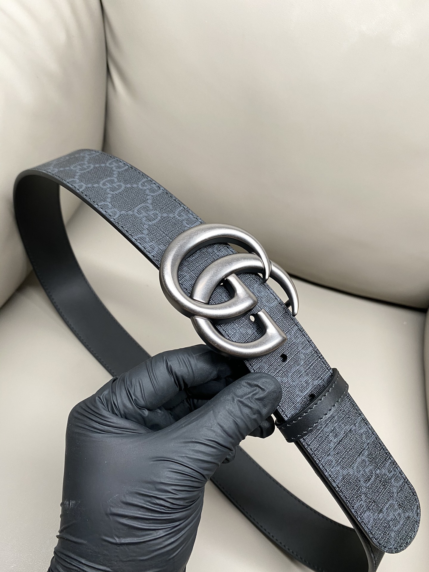 Gucci Basic Belt Canvas S-m