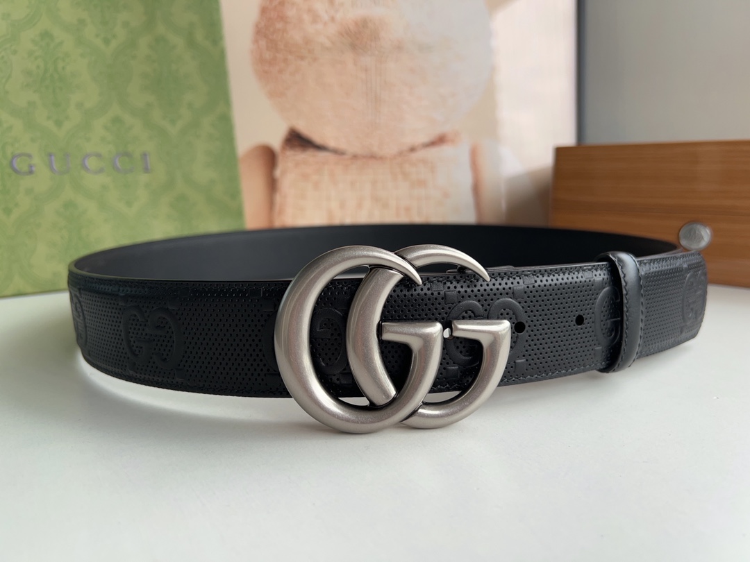 Gucci Basic Belt Cow Leather M
