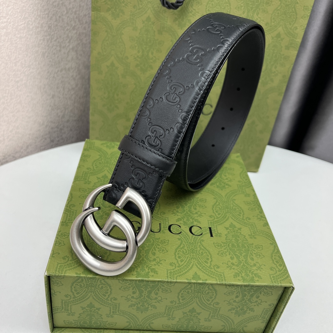 Gucci Basic Belt 40mm-l
