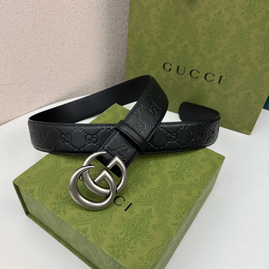 Gucci Basic Belt 40mm-l