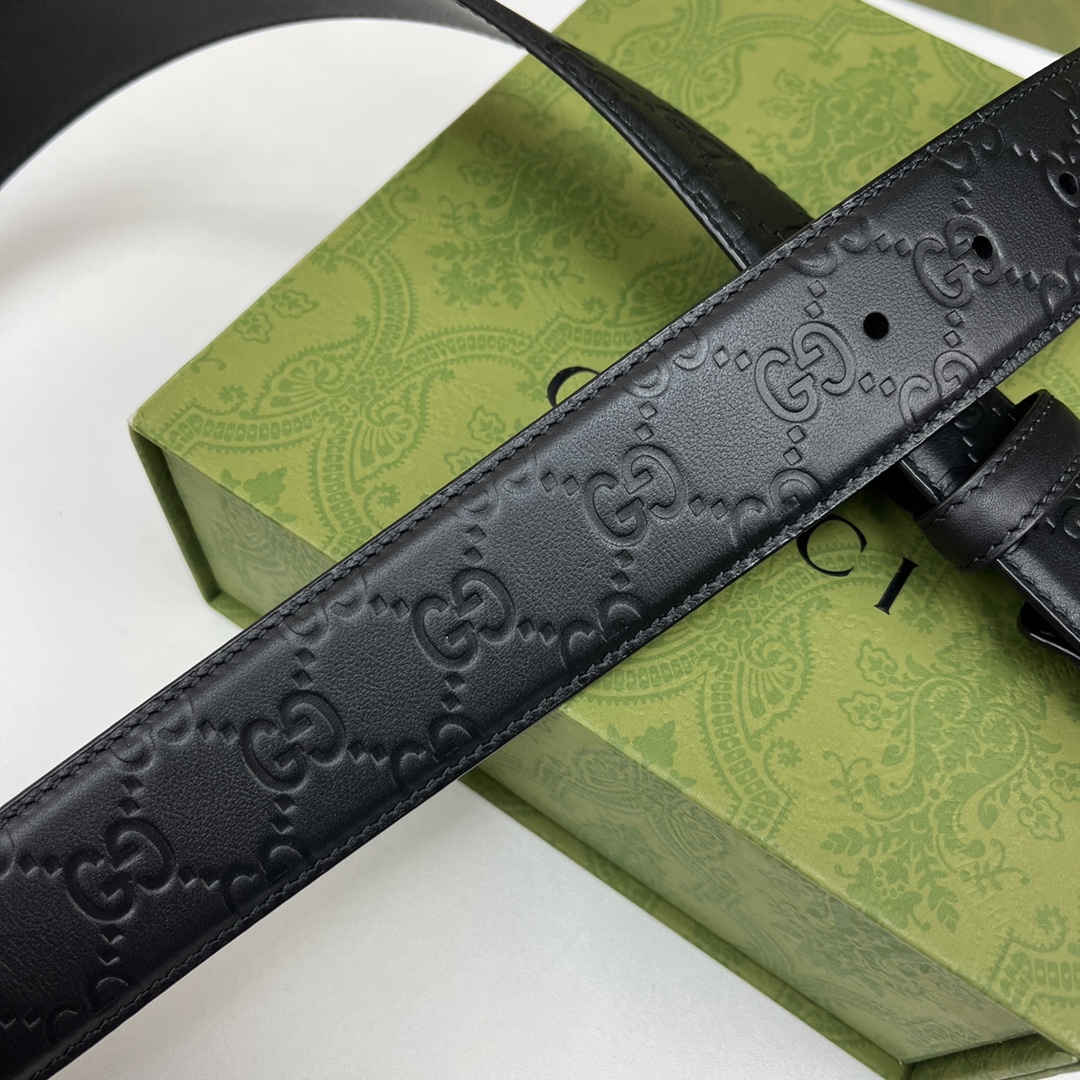 Gucci Basic Belt 40mm-l