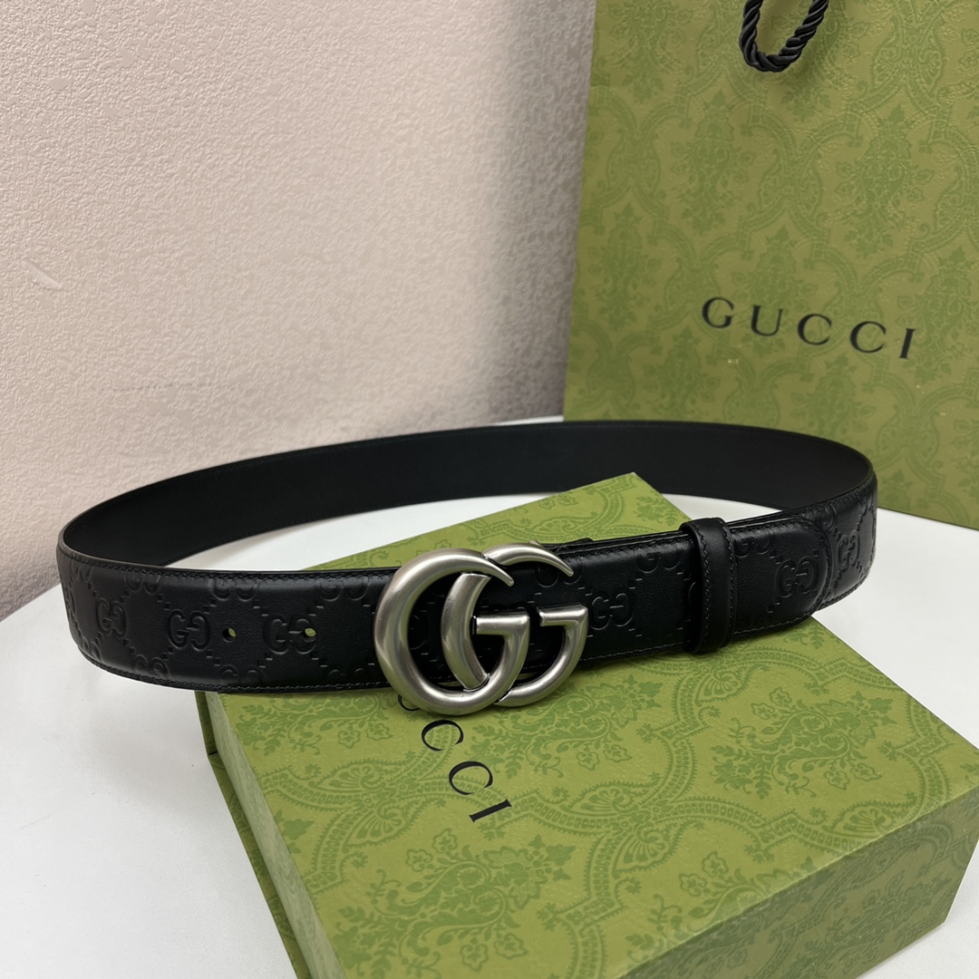 Gucci Basic Belt 40mm-l