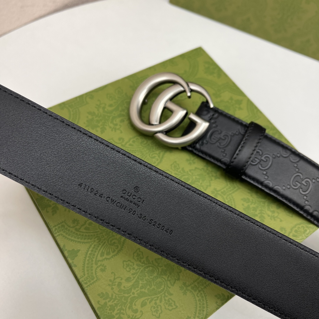 Gucci Basic Belt 40mm-l