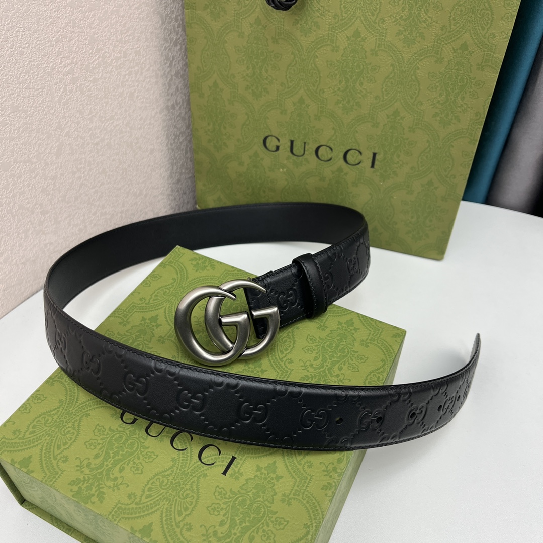 Gucci Basic Belt 40mm-l