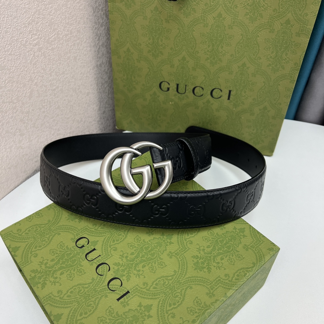 Gucci Basic Belt 40mm-l