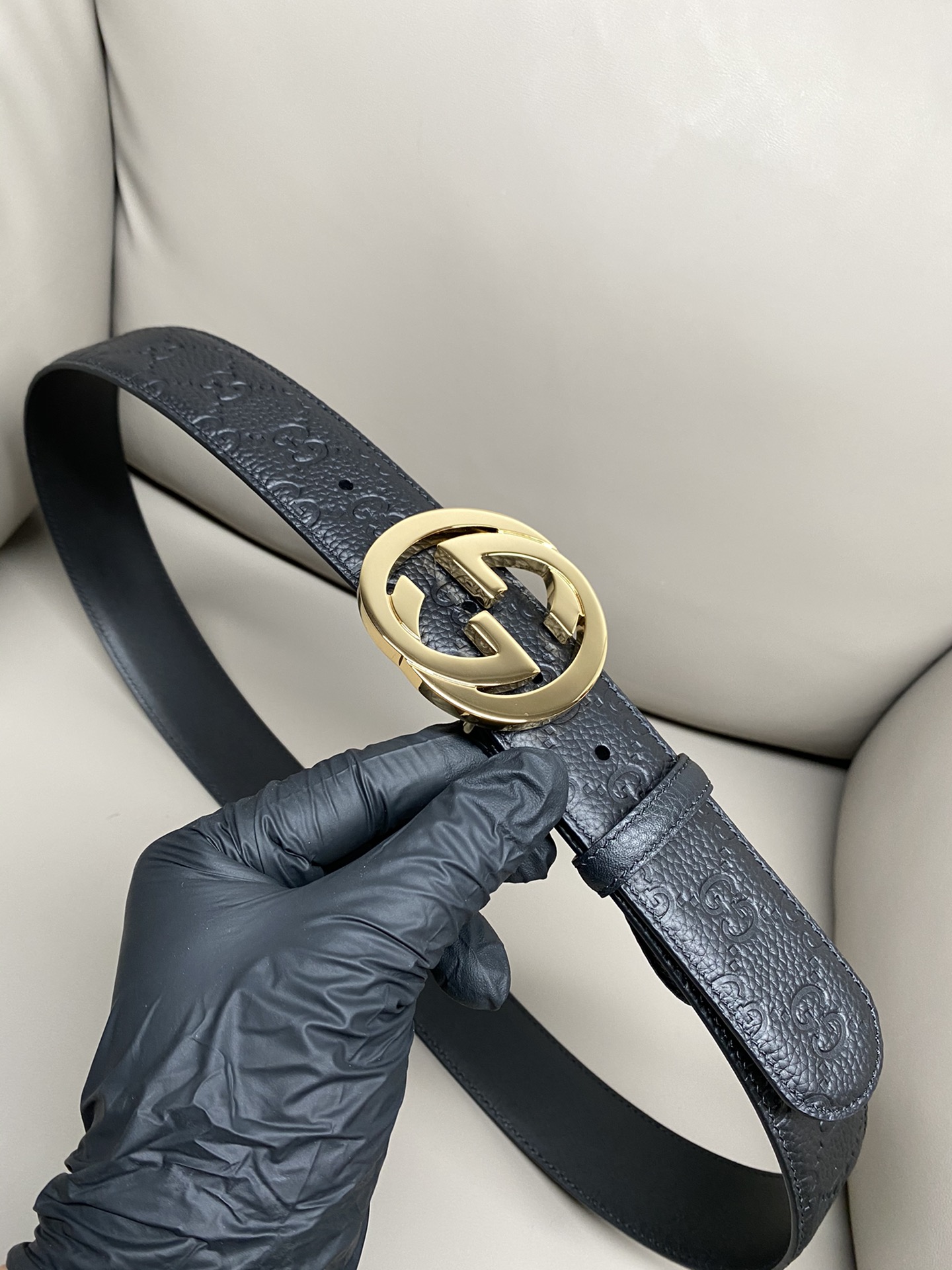 Gucci Basic Belt Cow Leather