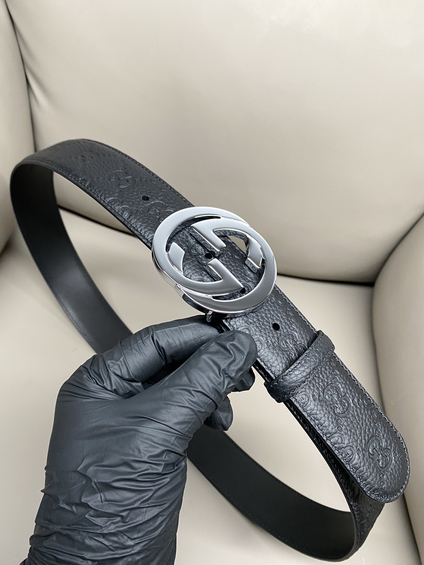 Gucci Basic Belt Cow Leather