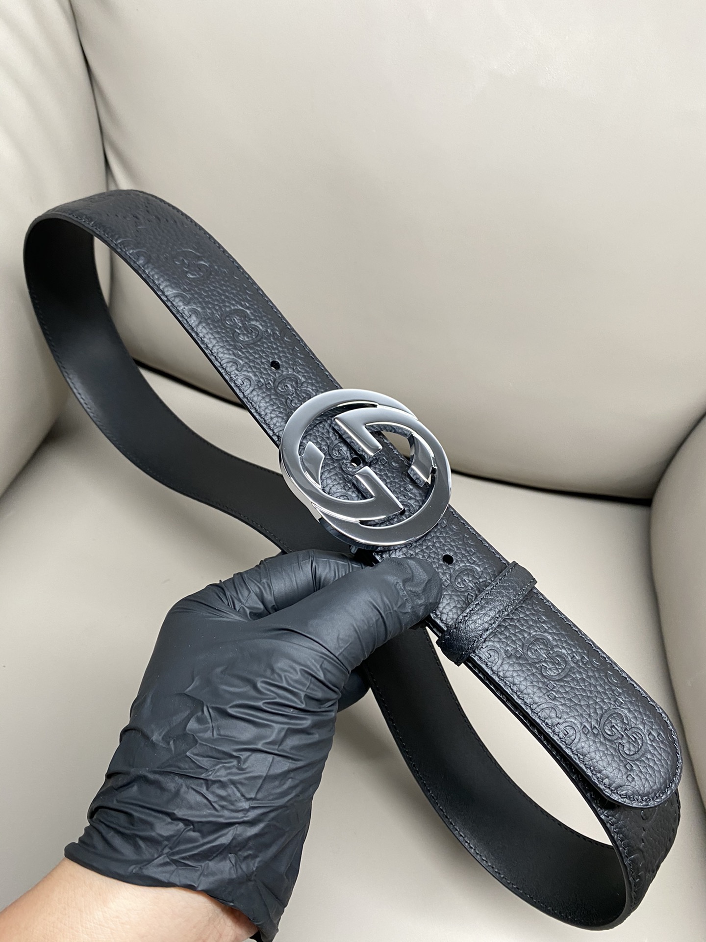 Gucci Basic Belt Cow Leather