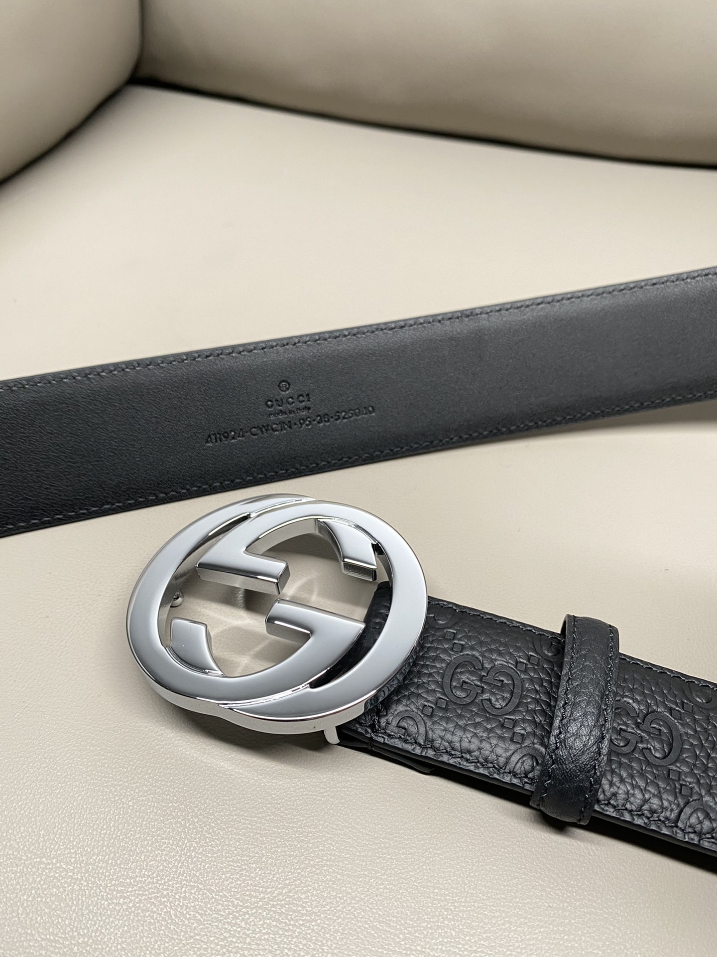 Gucci Basic Belt Cow Leather