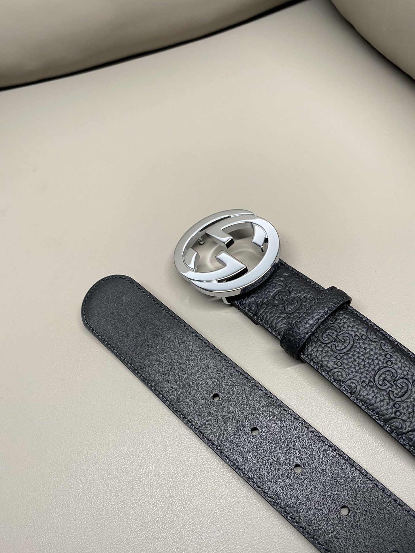 Gucci Basic Belt Cow Leather