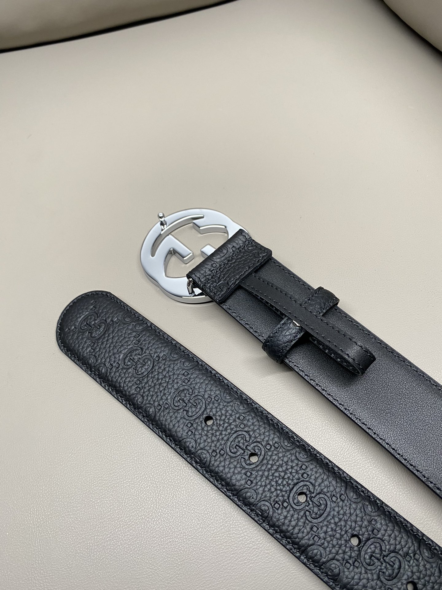 Gucci Basic Belt Cow Leather