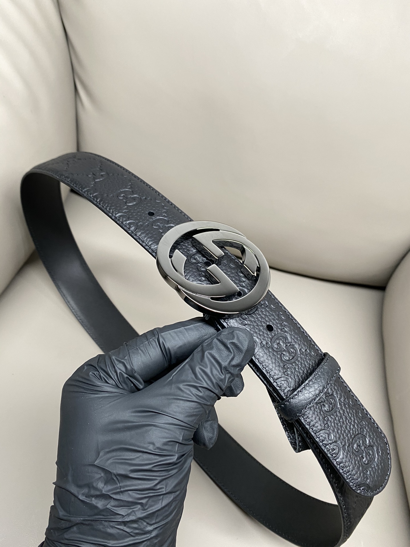 Gucci Basic Belt Cow Leather