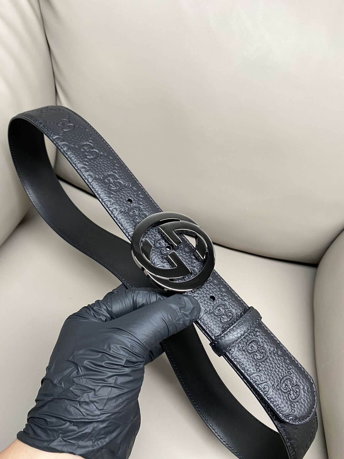 Gucci Basic Belt Cow Leather