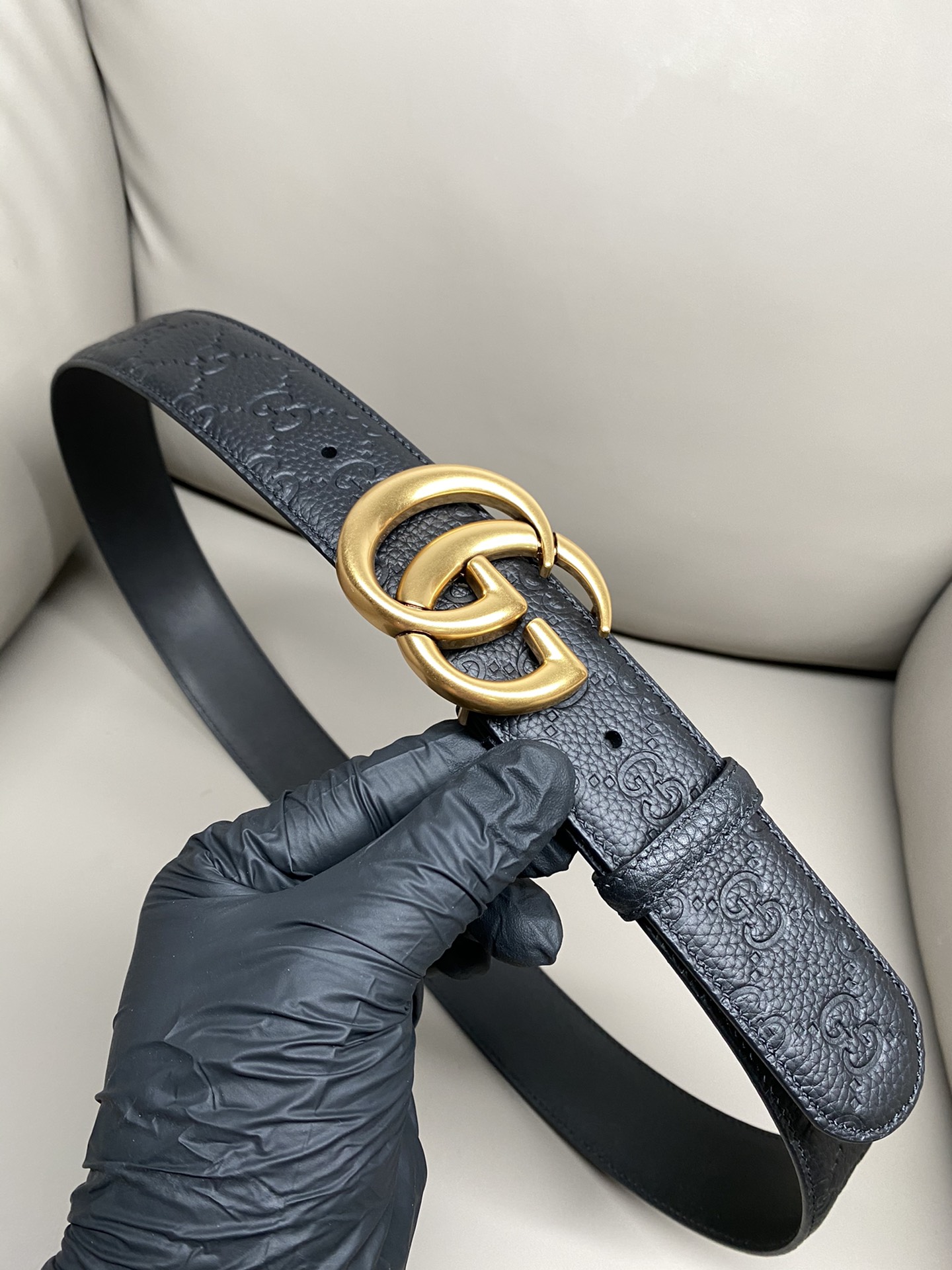 Gucci Basic Belt Cow Leather