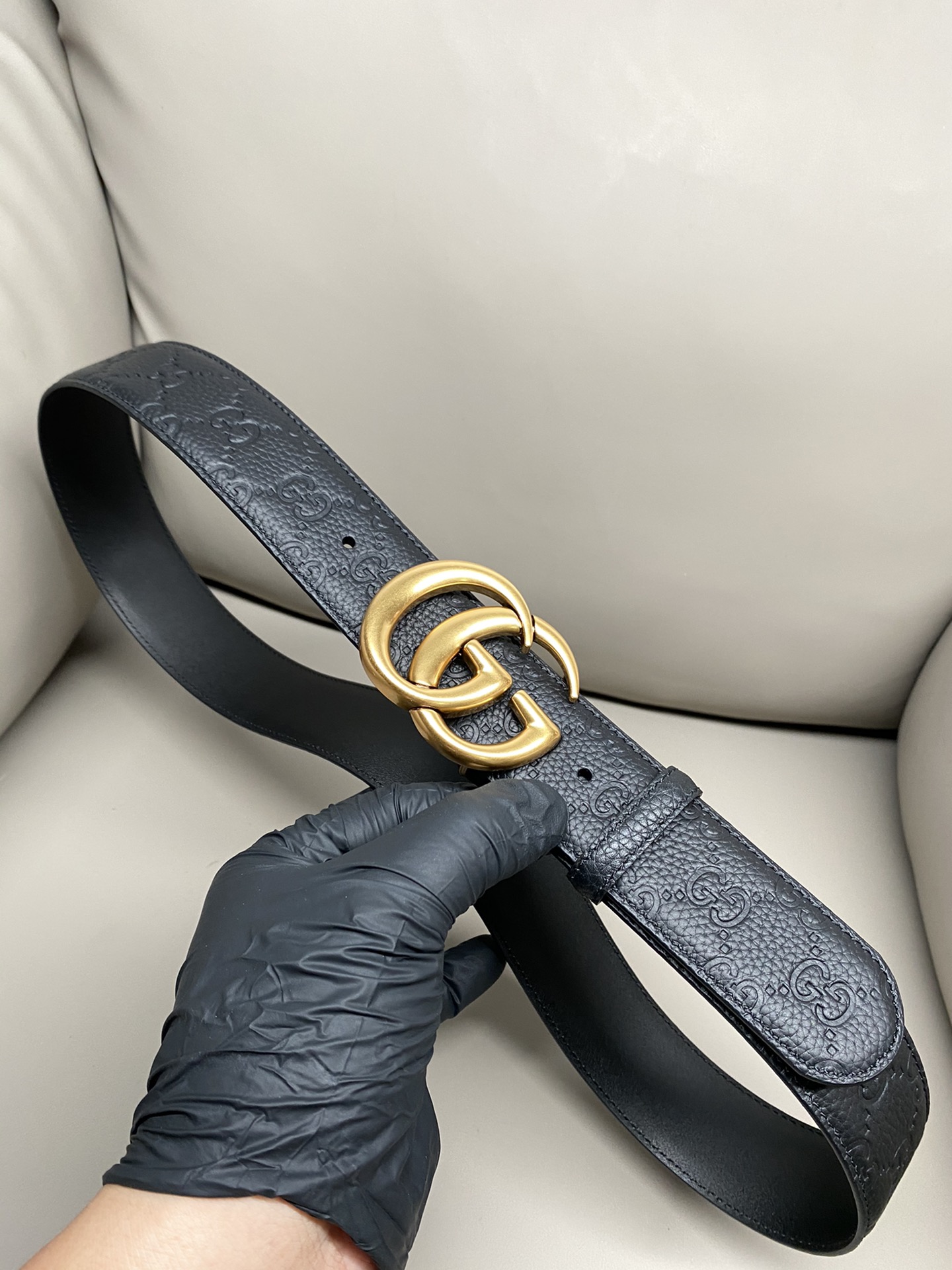 Gucci Basic Belt Cow Leather