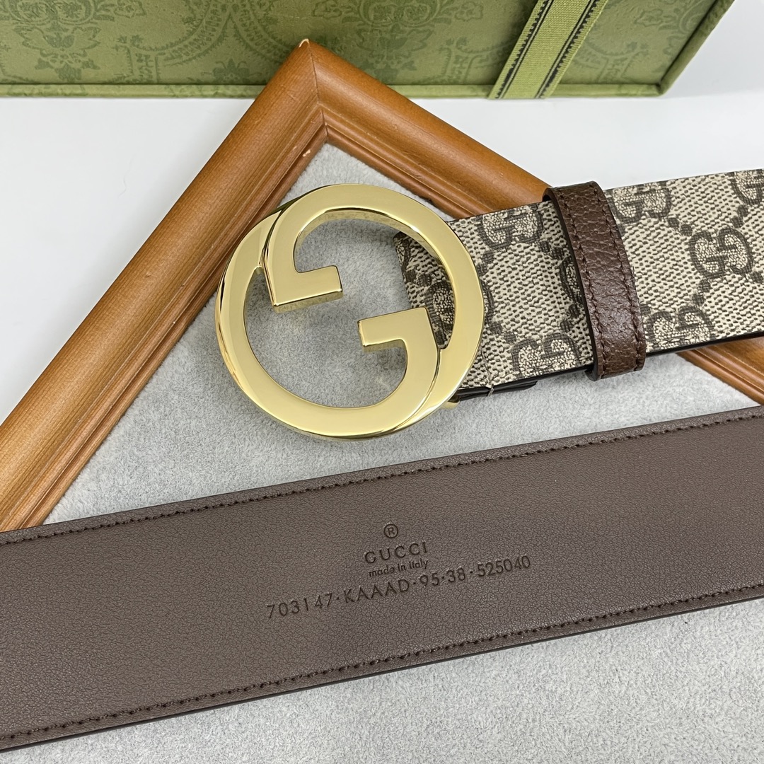 Gucci Basic Belt Brown S-m