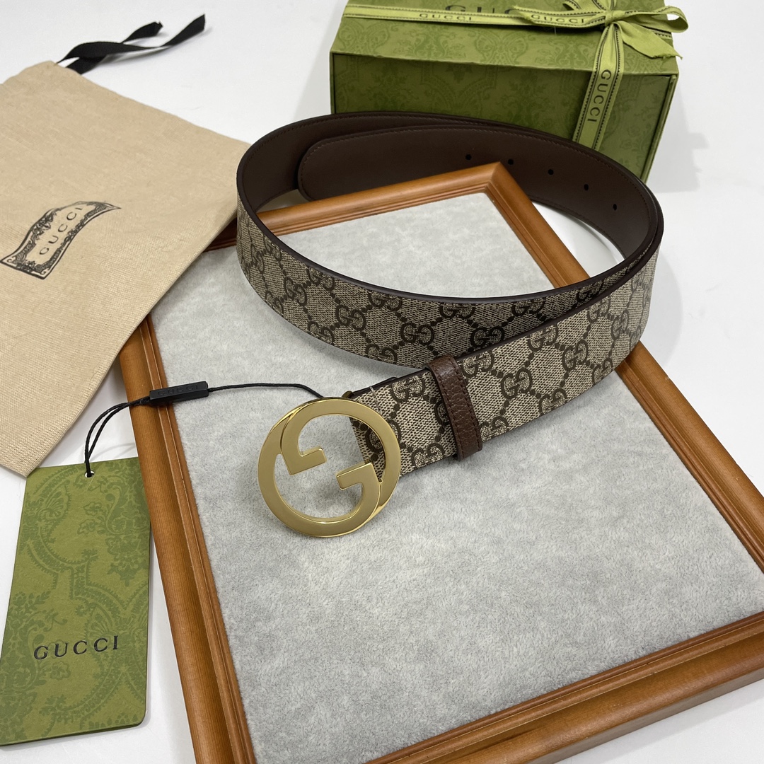 Gucci Basic Belt Brown S-m