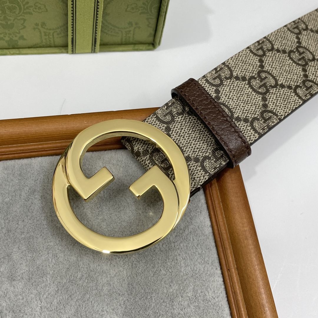 Gucci Basic Belt Brown S-m