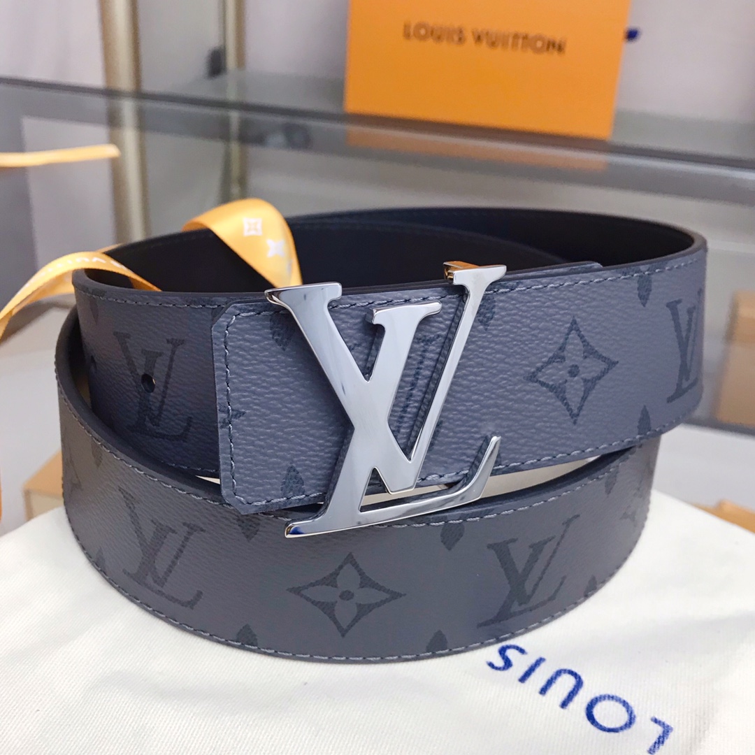 Louis Vuitton Male Leather Belt 40mm-s-m-l