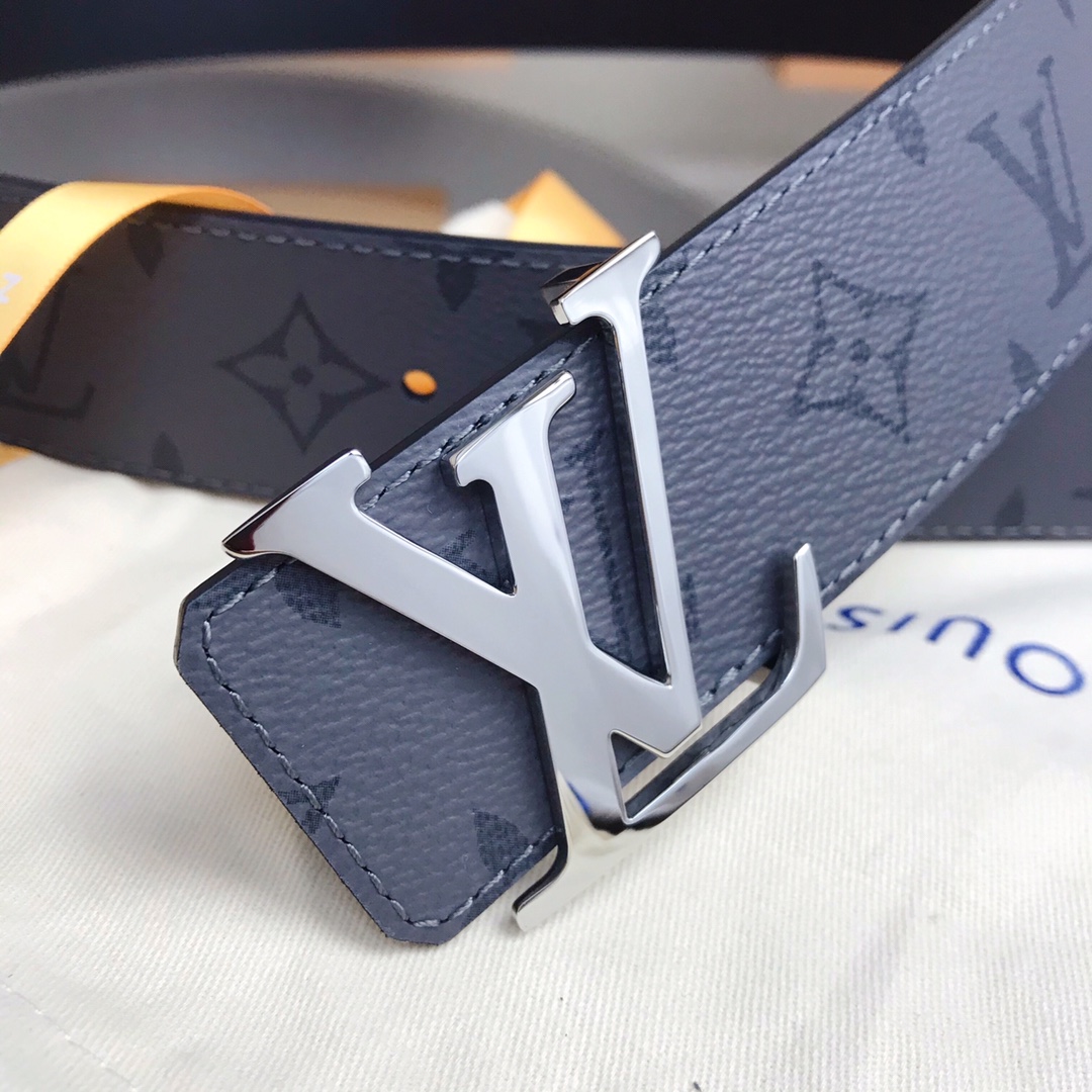 Louis Vuitton Male Leather Belt 40mm-s-m-l