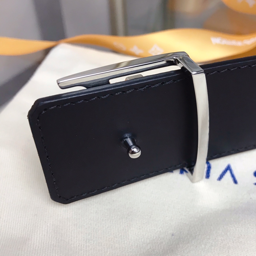 Louis Vuitton Male Leather Belt 40mm-s-m-l