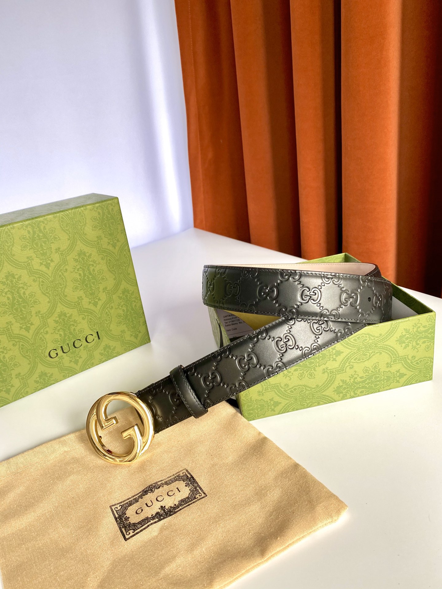 Gucci Male Basic Belt S