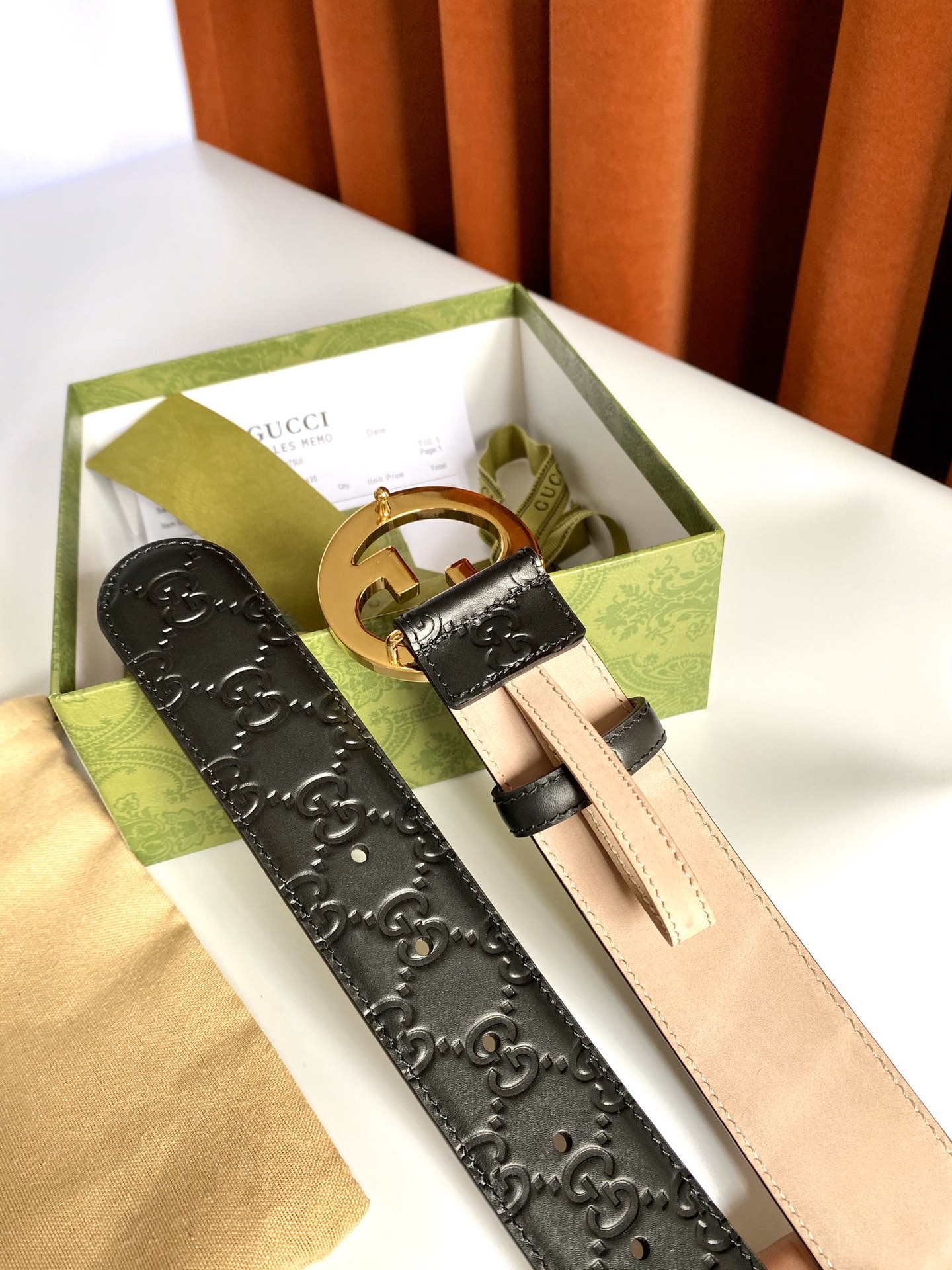 Gucci Male Basic Belt S