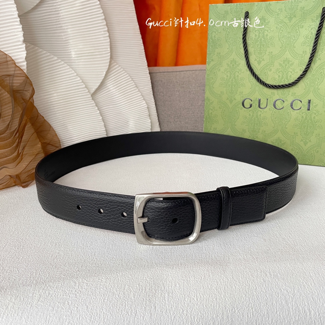 Gucci Basic Belt Cow Leather M