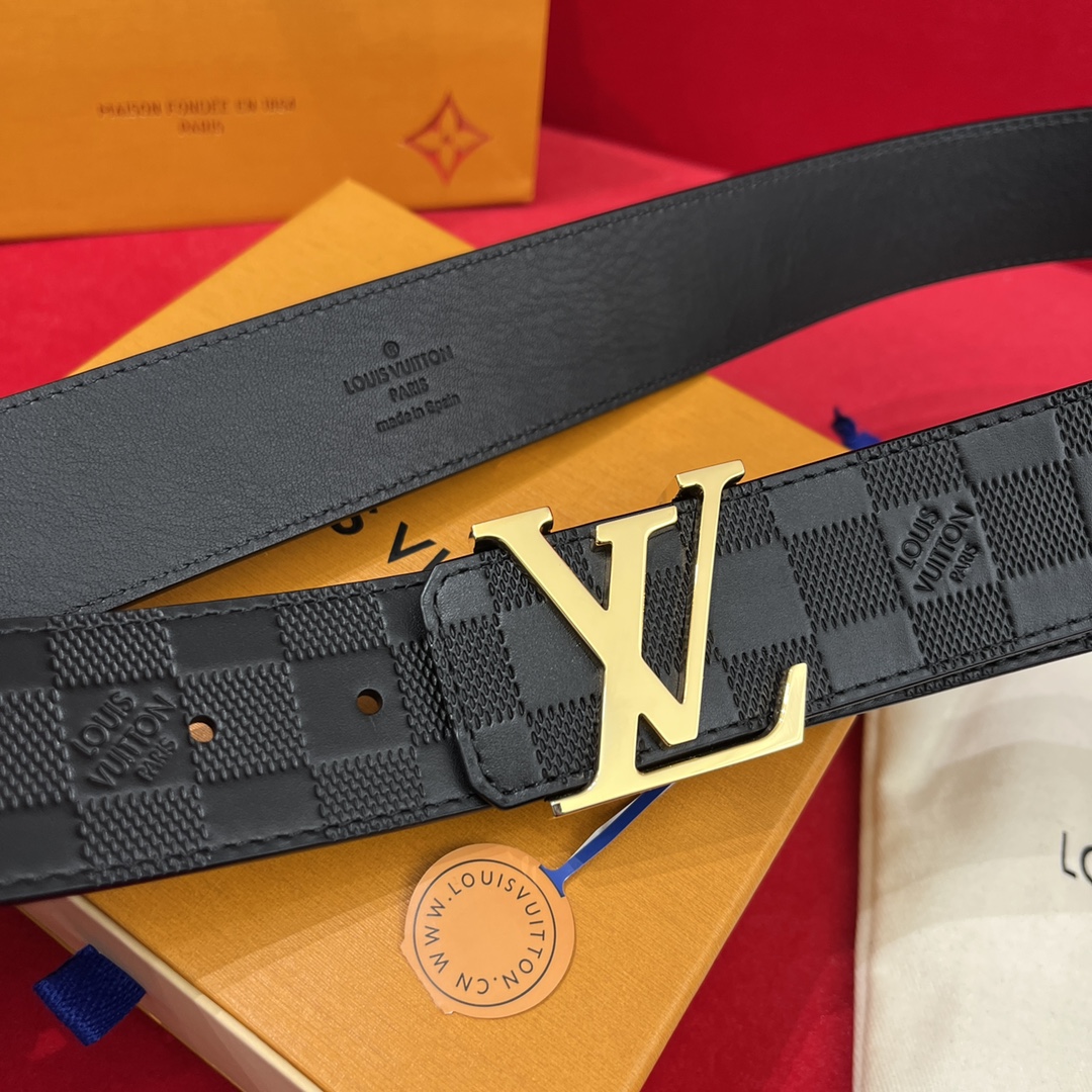 Louis Vuitton Male Basic Belt Cow Leather 13514-s-l