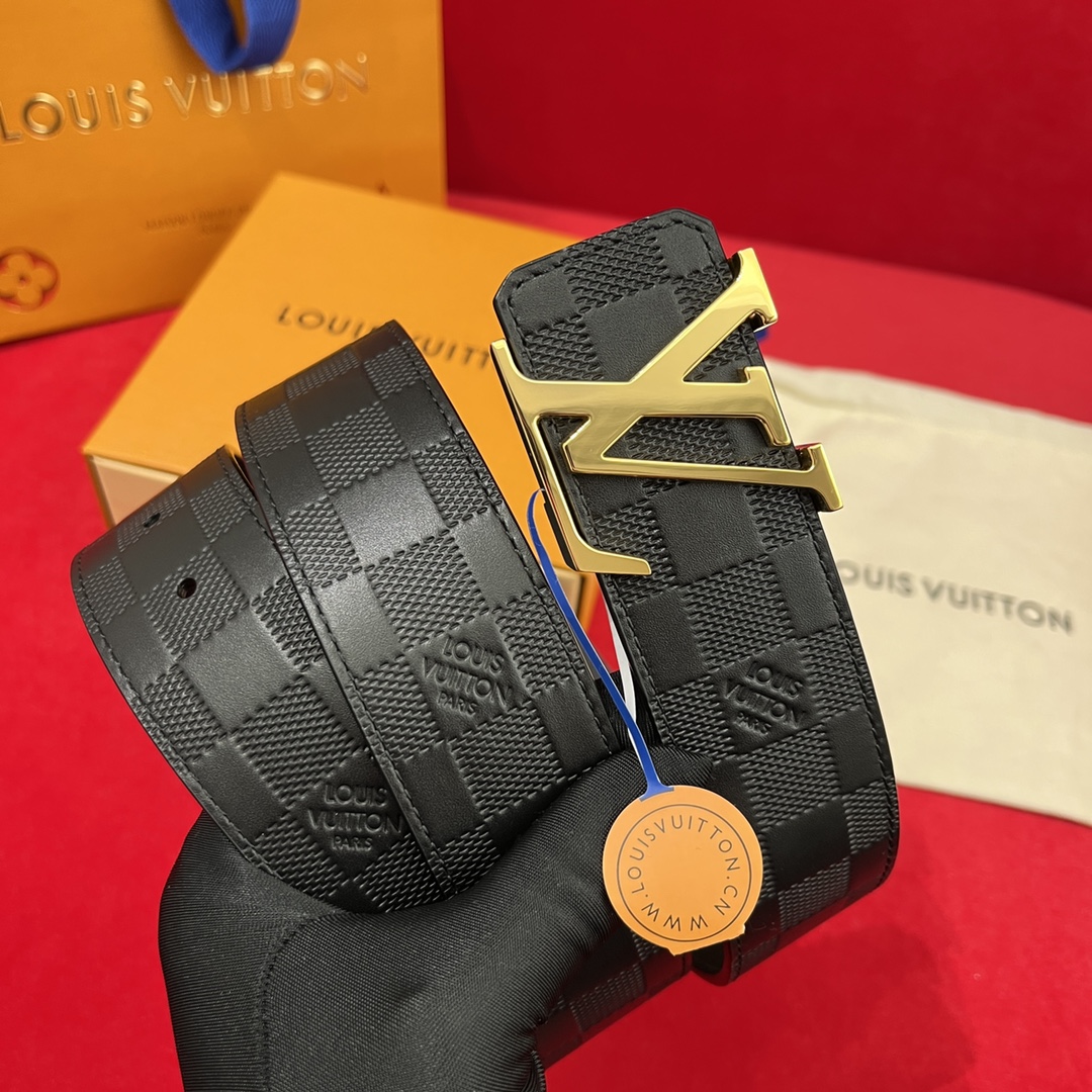 Louis Vuitton Male Basic Belt Cow Leather 13514-s-l