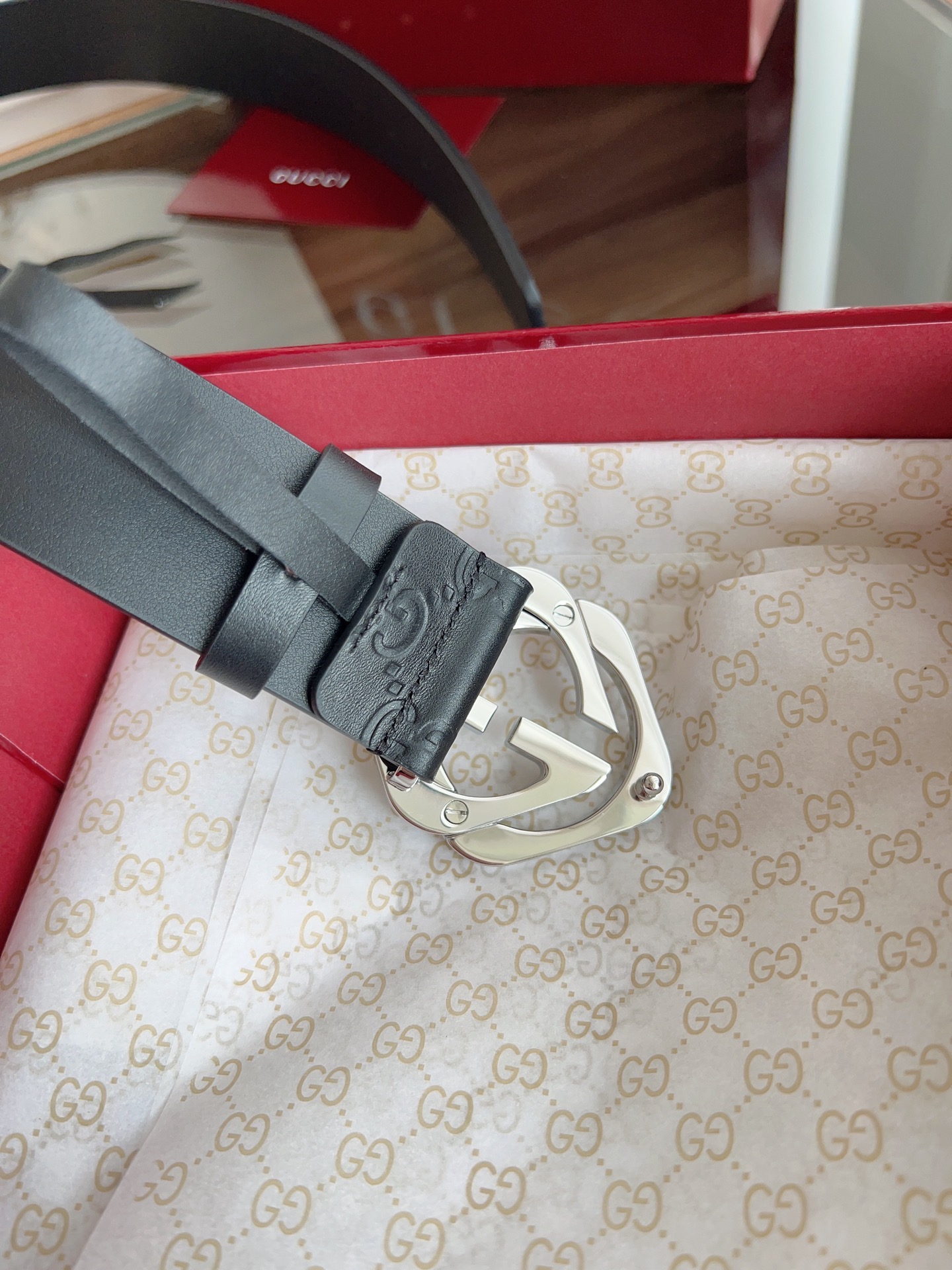 Gucci Basic Belt 40mm-l