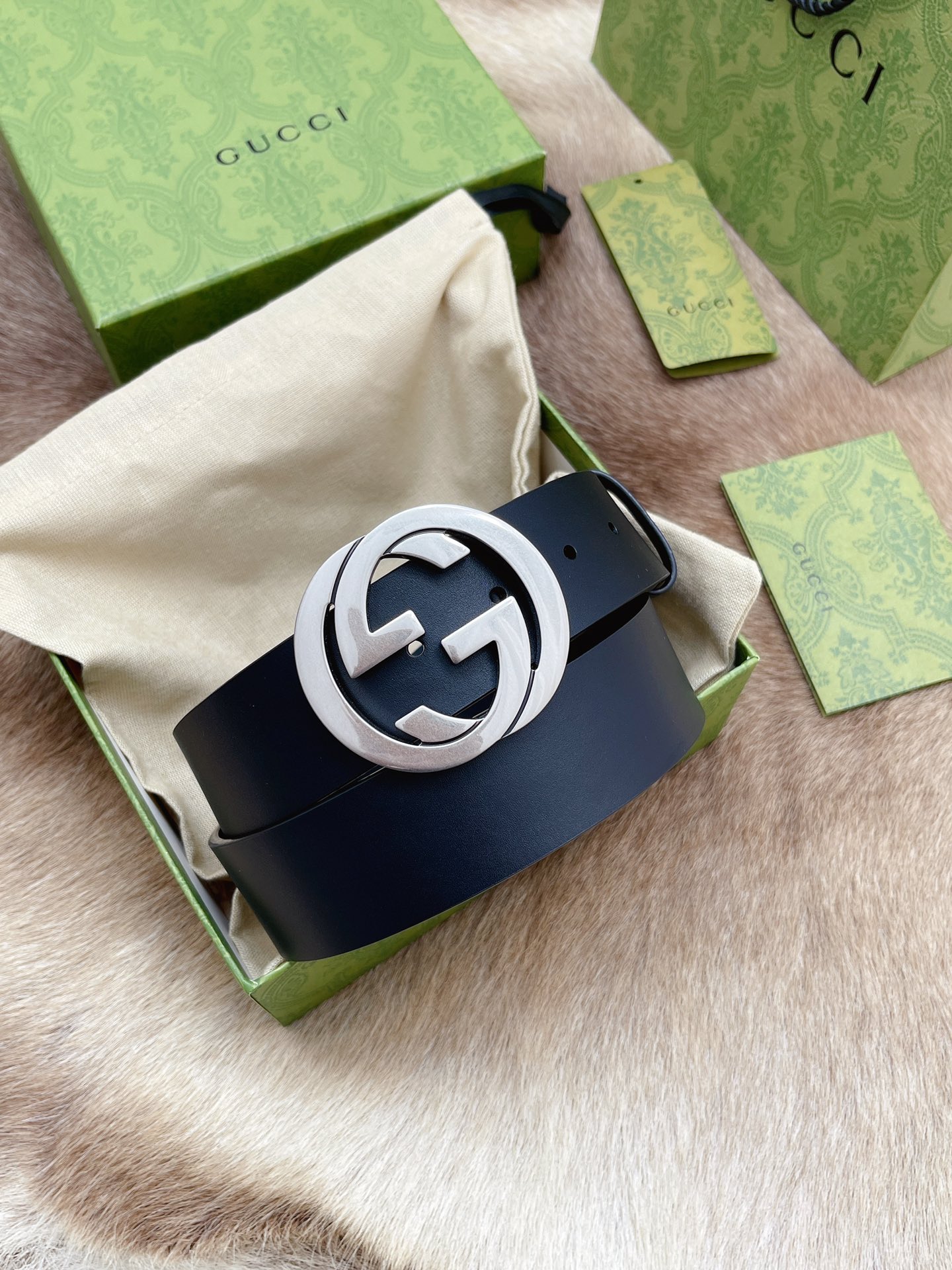 Gucci Male Leather Belt M